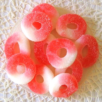 Watermelon ring gummies