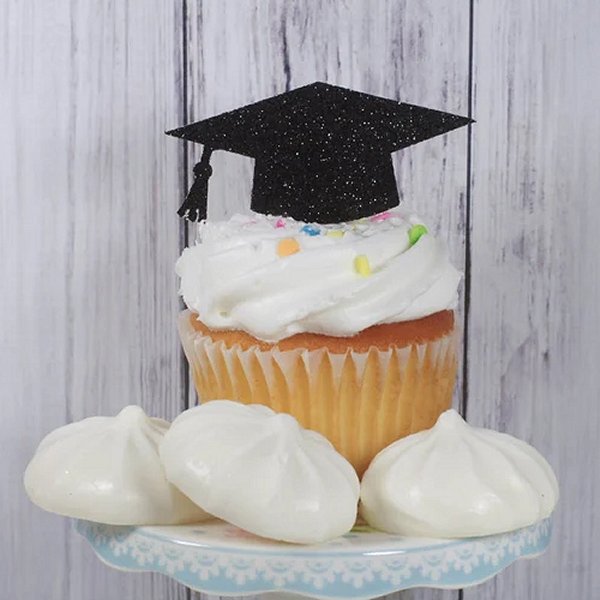 Graduation Hat Cupcake Topper