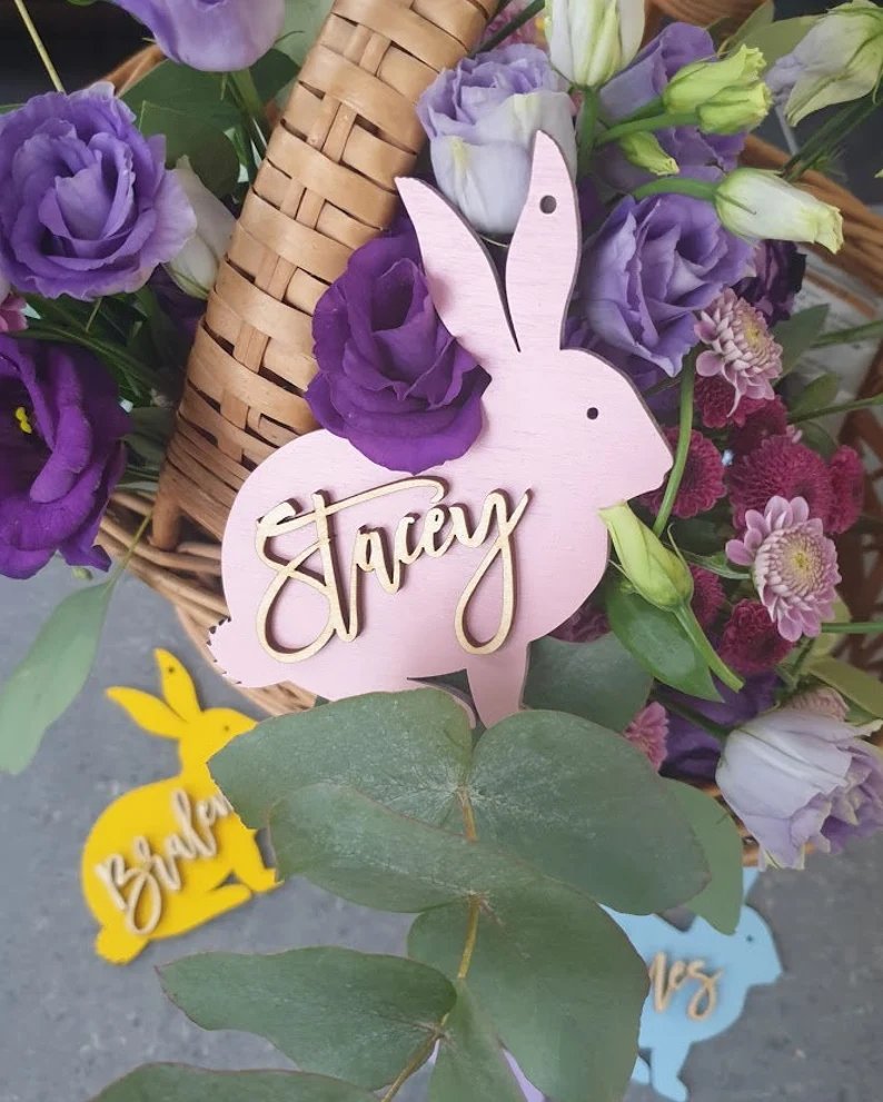 Easter Basket Name Tag | Place Card