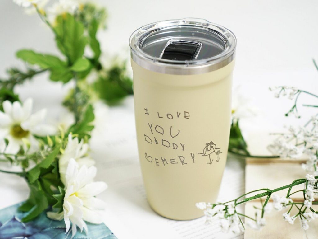 Actual Kids Drawing Tumbler - Father's Day Gift Ideas