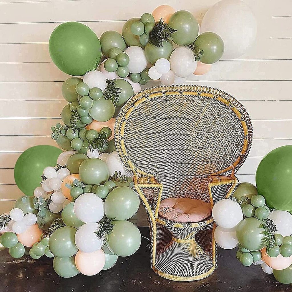 Sage Green Balloon Arch Kit