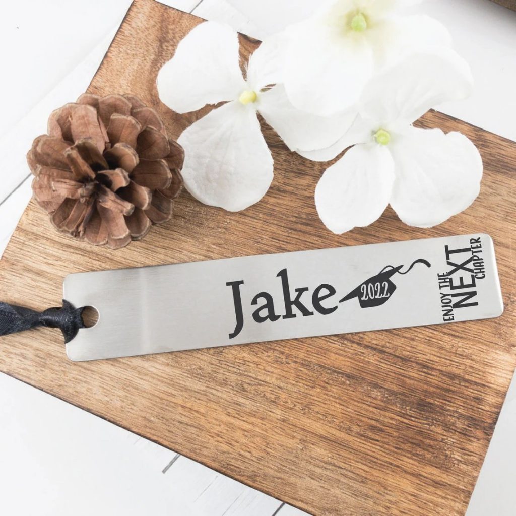 Personalized Graduation Bookmark 2022 Gift Idea