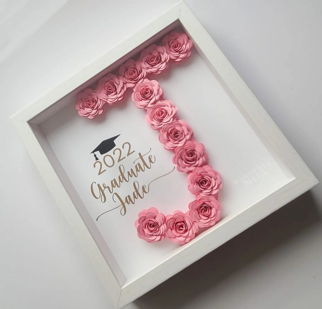 Personalized Graduation Flower Box Class of 2022