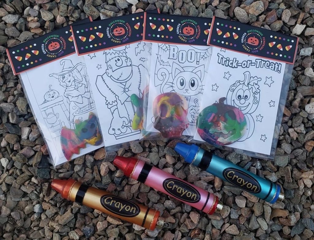 Halloween Coloring Kit Party Favors