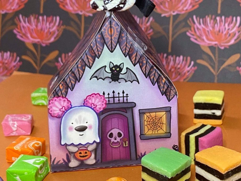 Halloween House Candy Box Party Favor