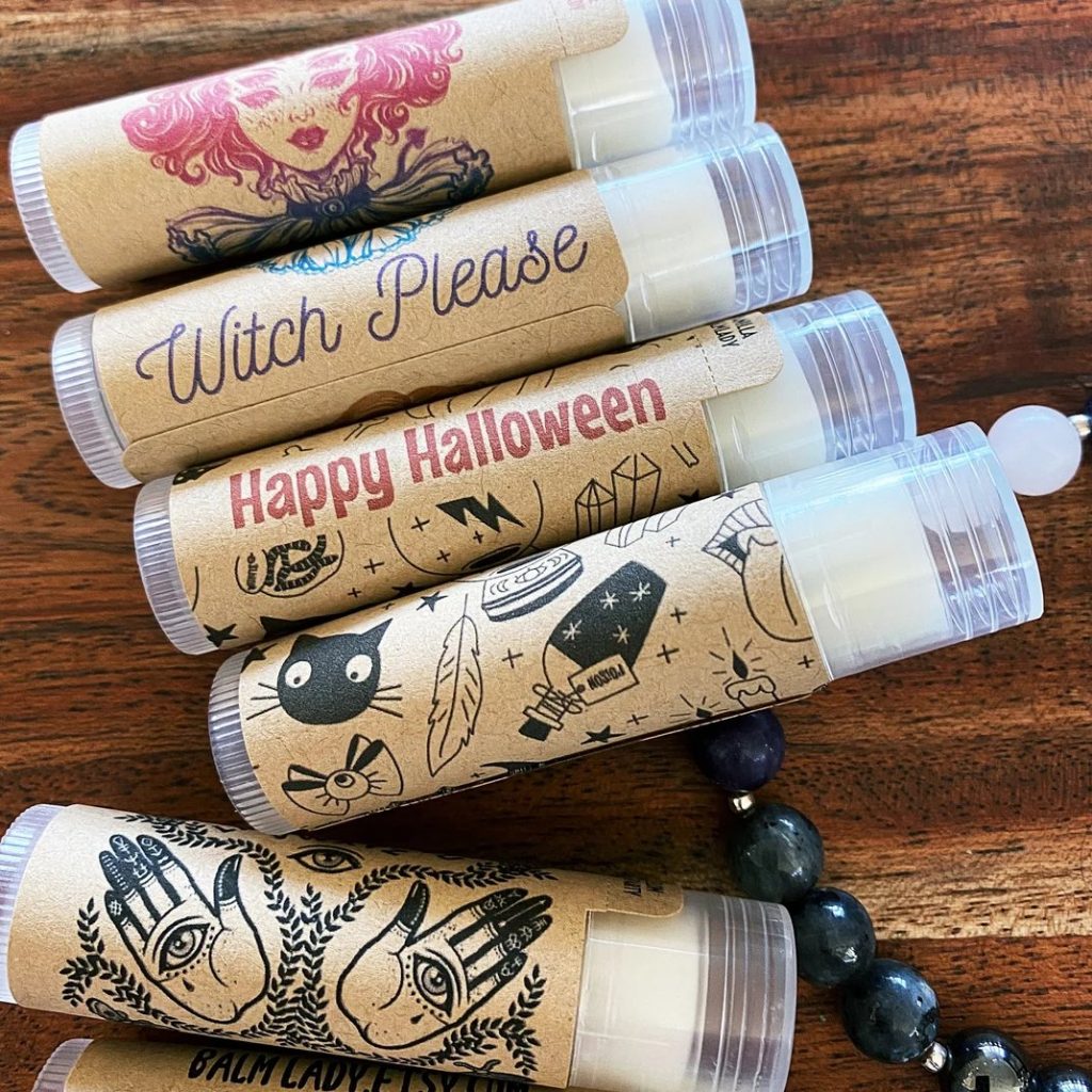 Halloween Lip Balm Party Favors