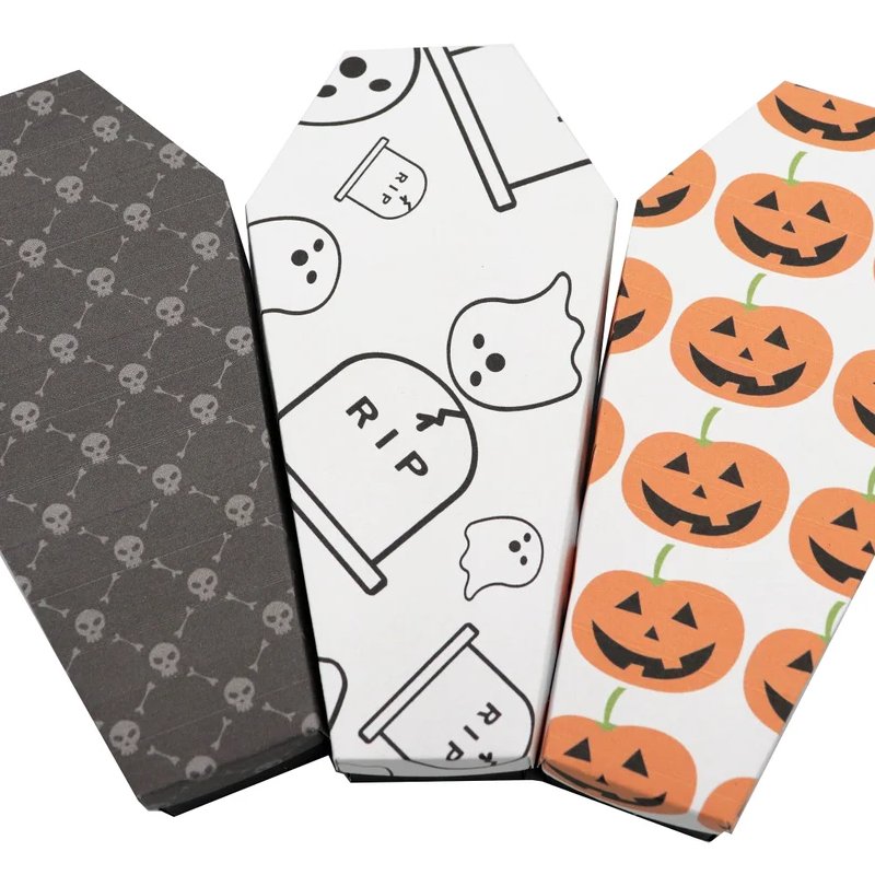 Halloween Party Coffin Treat Favor Boxes