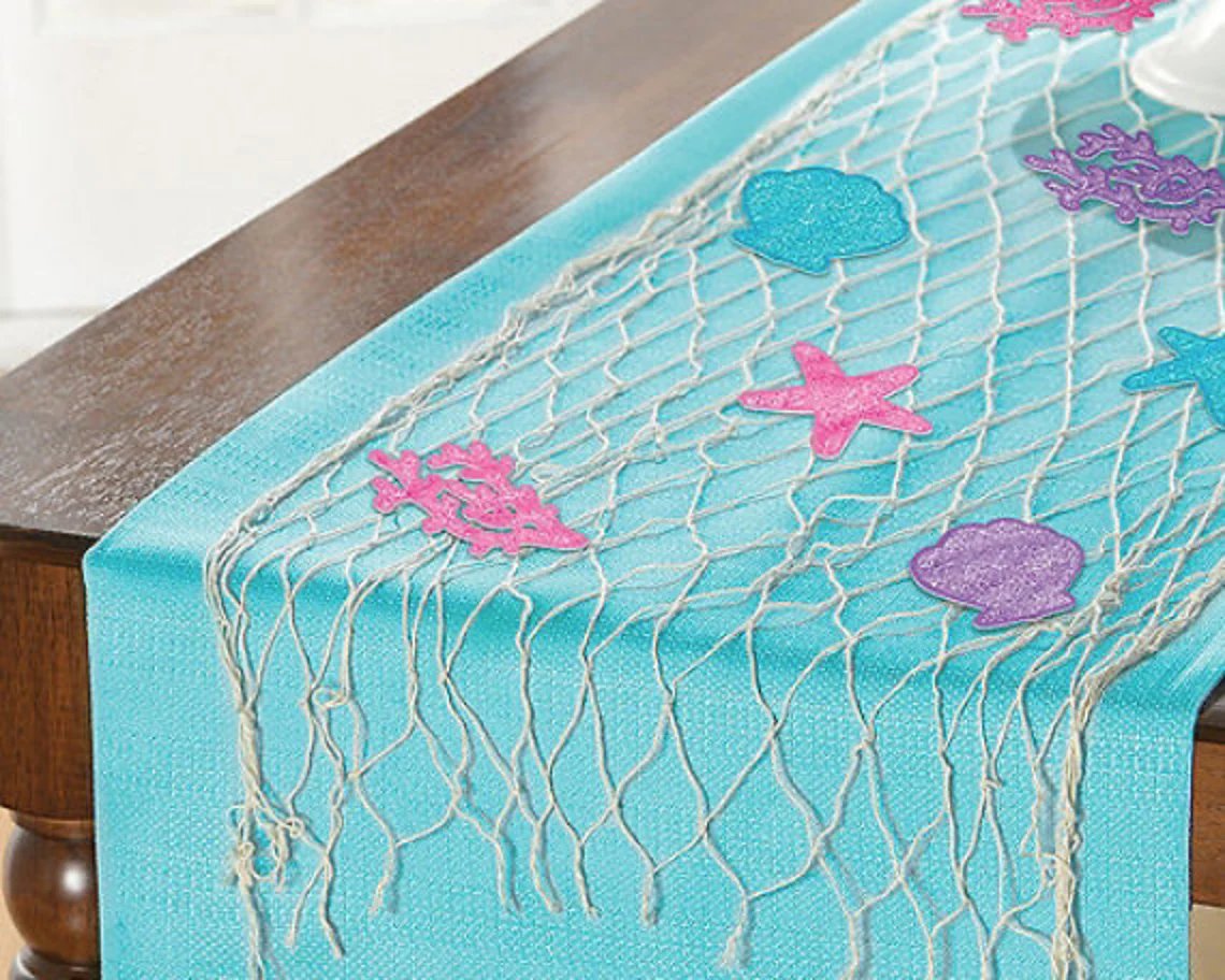 Fish Net Mermaid Party Decor