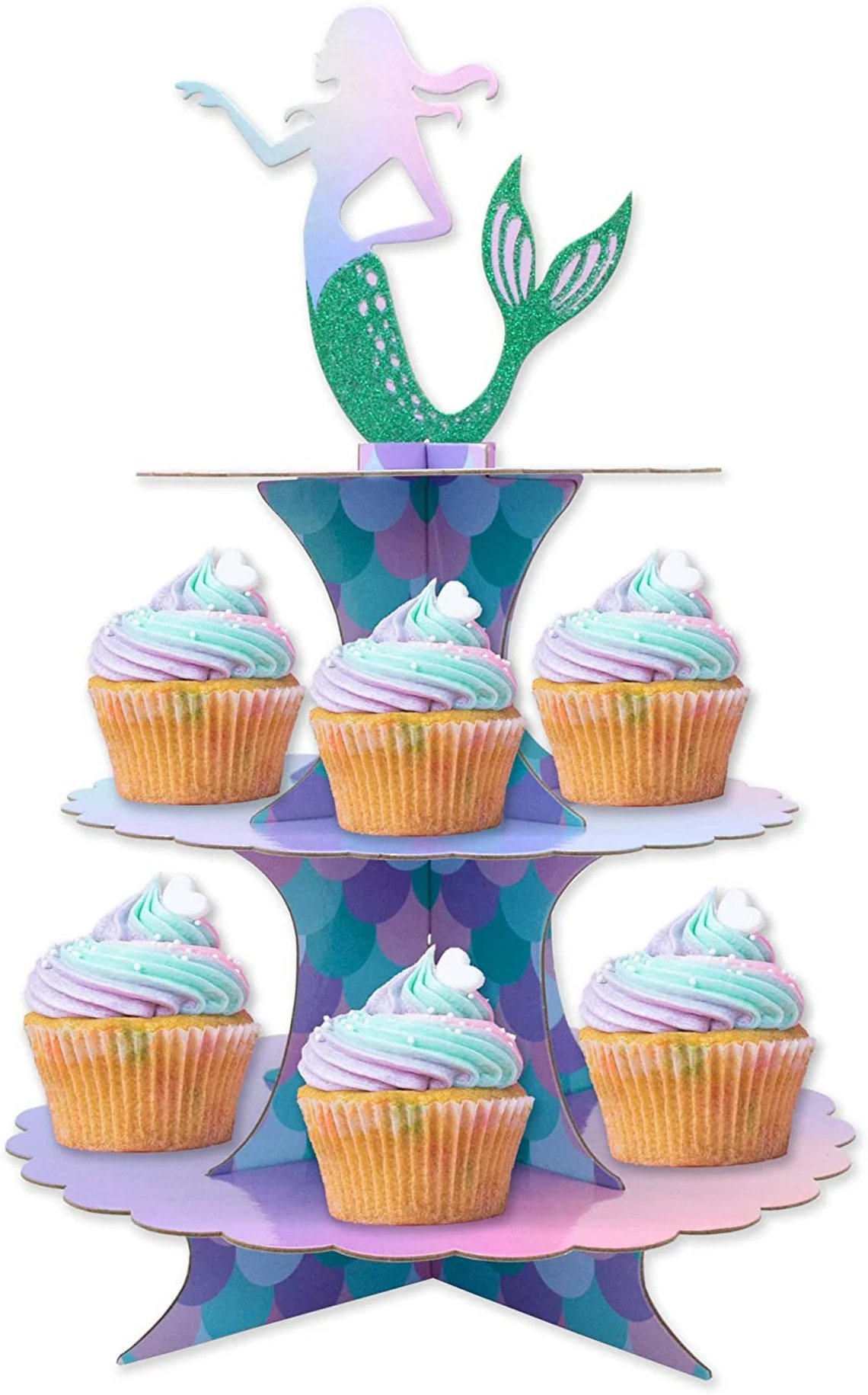 Mermaid Party Cupcake Stand