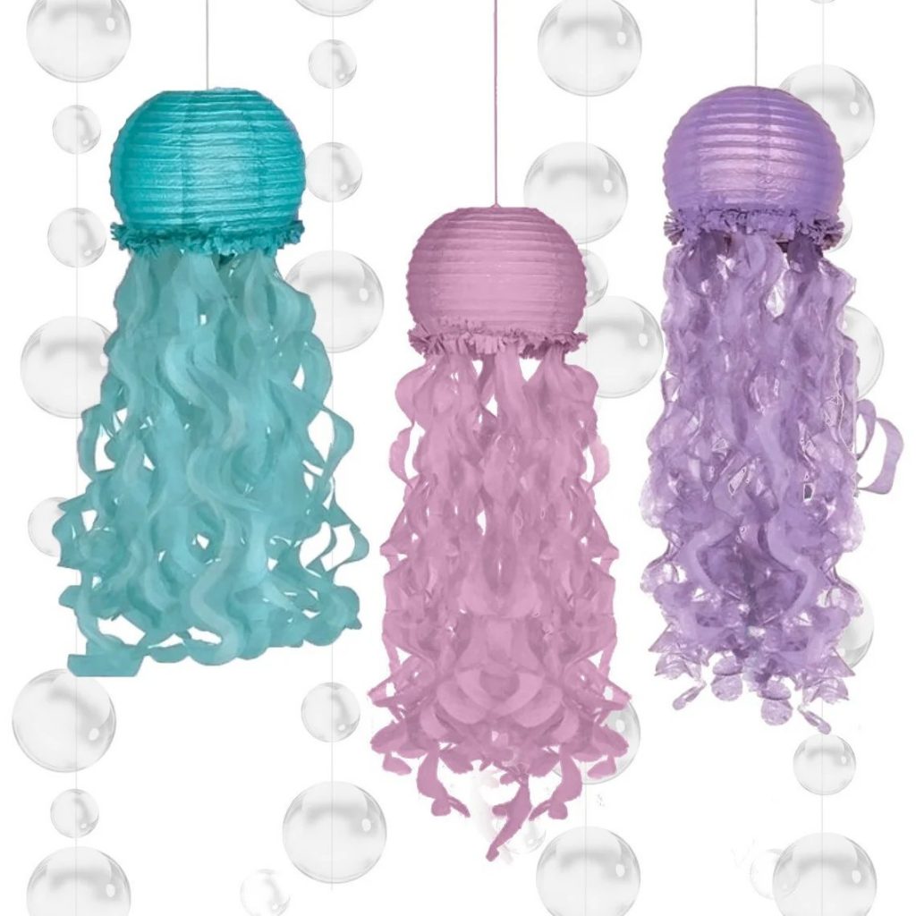 Under The Sea Jellyfish Lanterns Party Decor