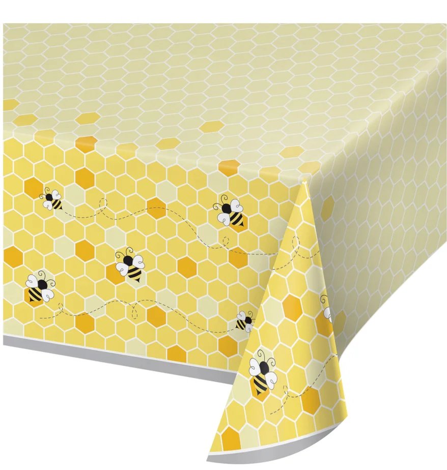 Bee Baby Shower Tablecloth