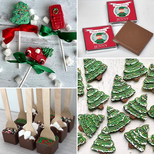 Edible Christmas Party Favors