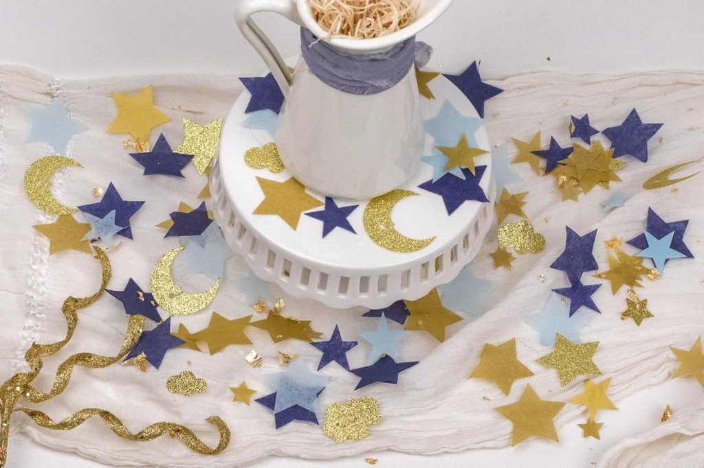 Moon & Stars Baby Shower Confetti