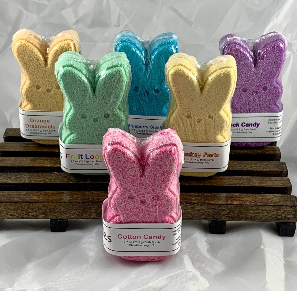 Assorted Easter Peeps Bunny Bath Bombs