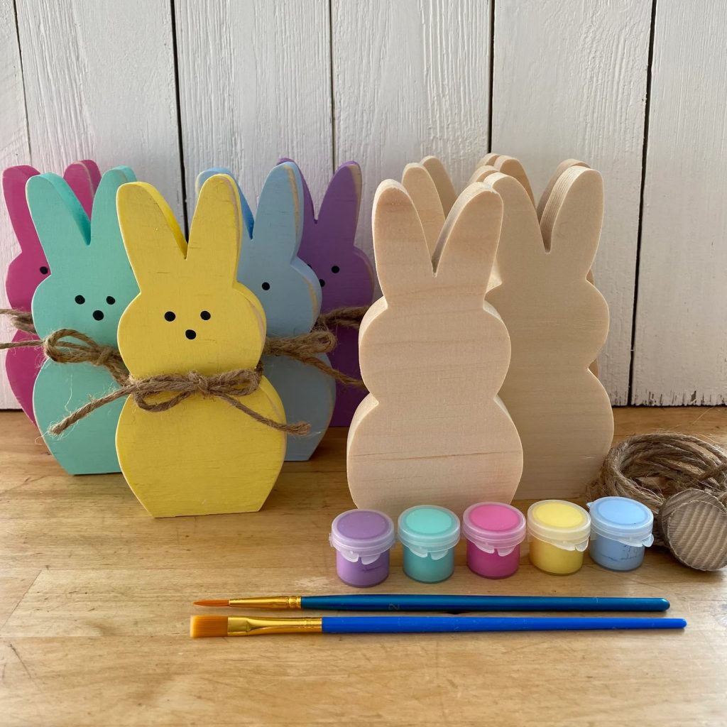 Easter Handmade Wooden Craft Kit Gidt Idea for Kids