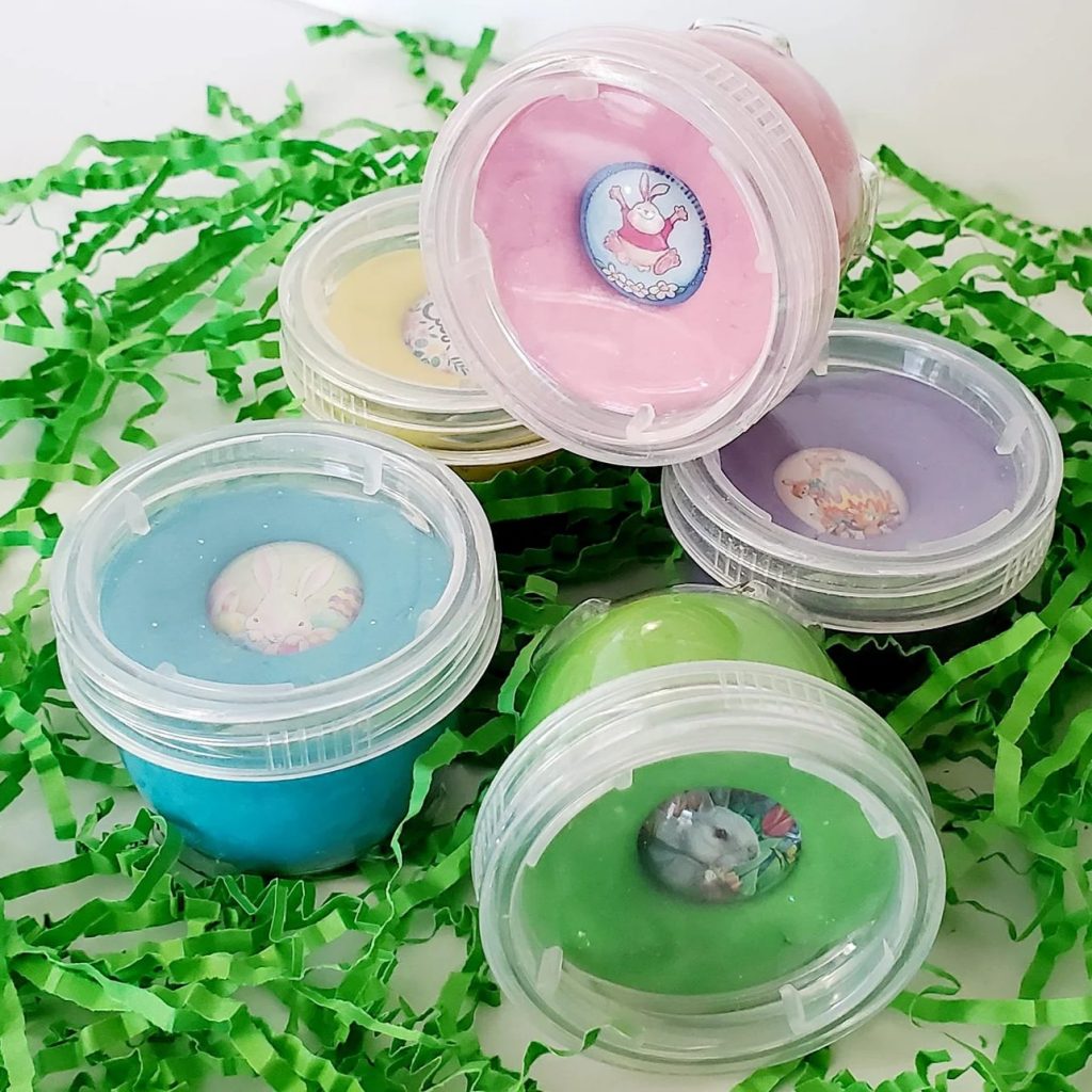 Easter Playdough Party Favors