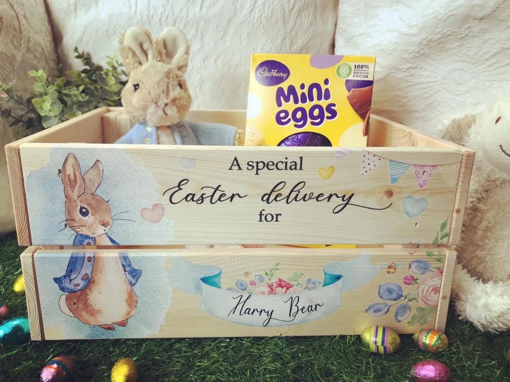 Personalized Easter Gift Crate