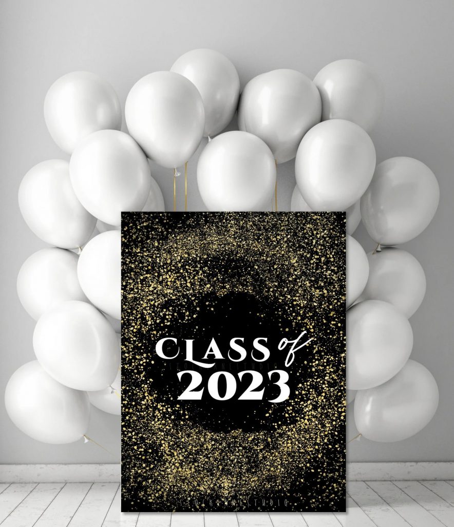 Class of 2023 Graduation Poster Printable 