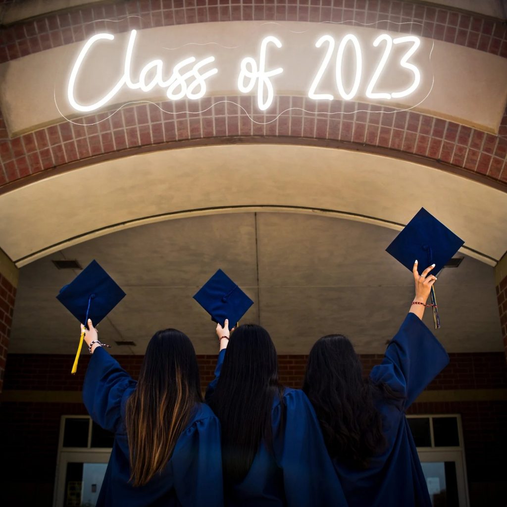 Class of 2023 Graduation Neon Sign