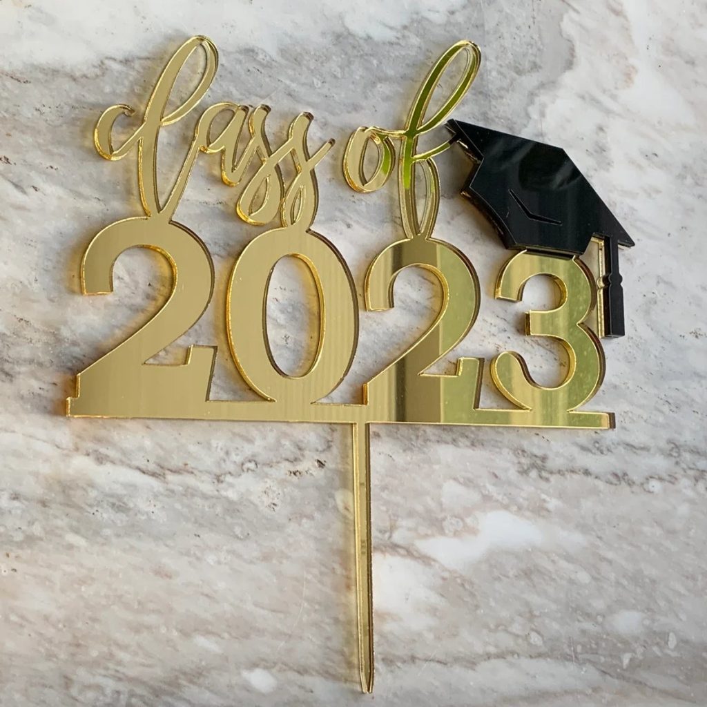 Class of 2023 Graduation Cake Topper