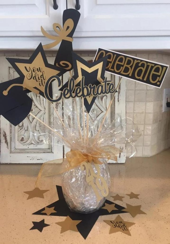 Graduation Table Centerpiece