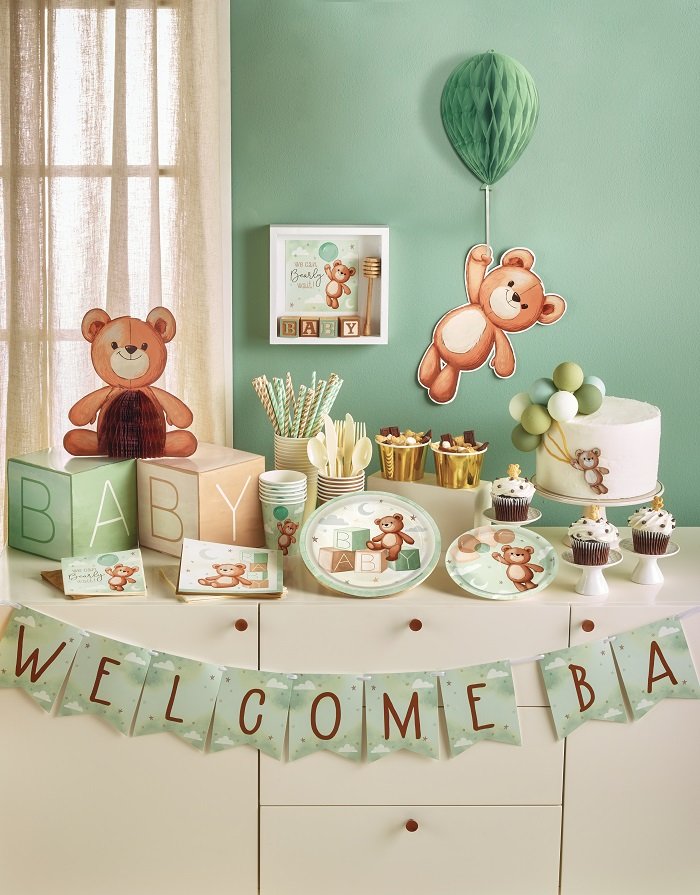 Can Bearly Wait Baby Shower Party Supplies