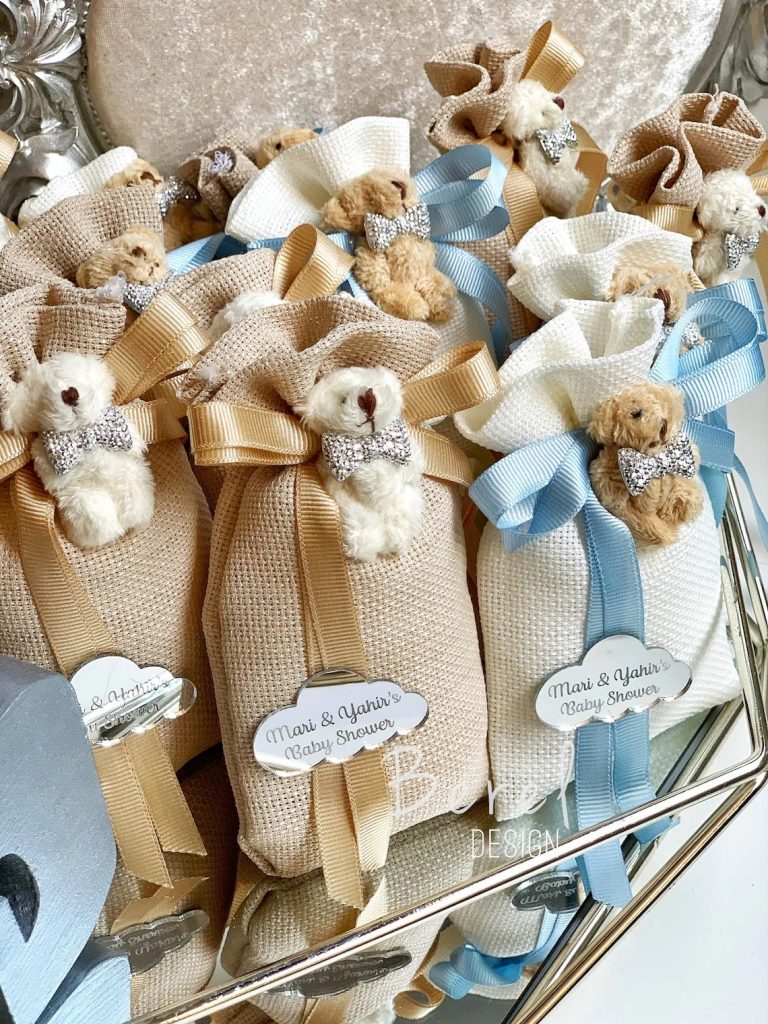 Teddy Bear Baby Shower Favor Bags