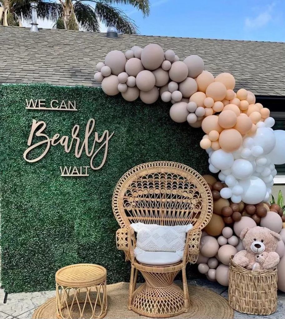 We Can Bearly Wait Baby Shower Signage