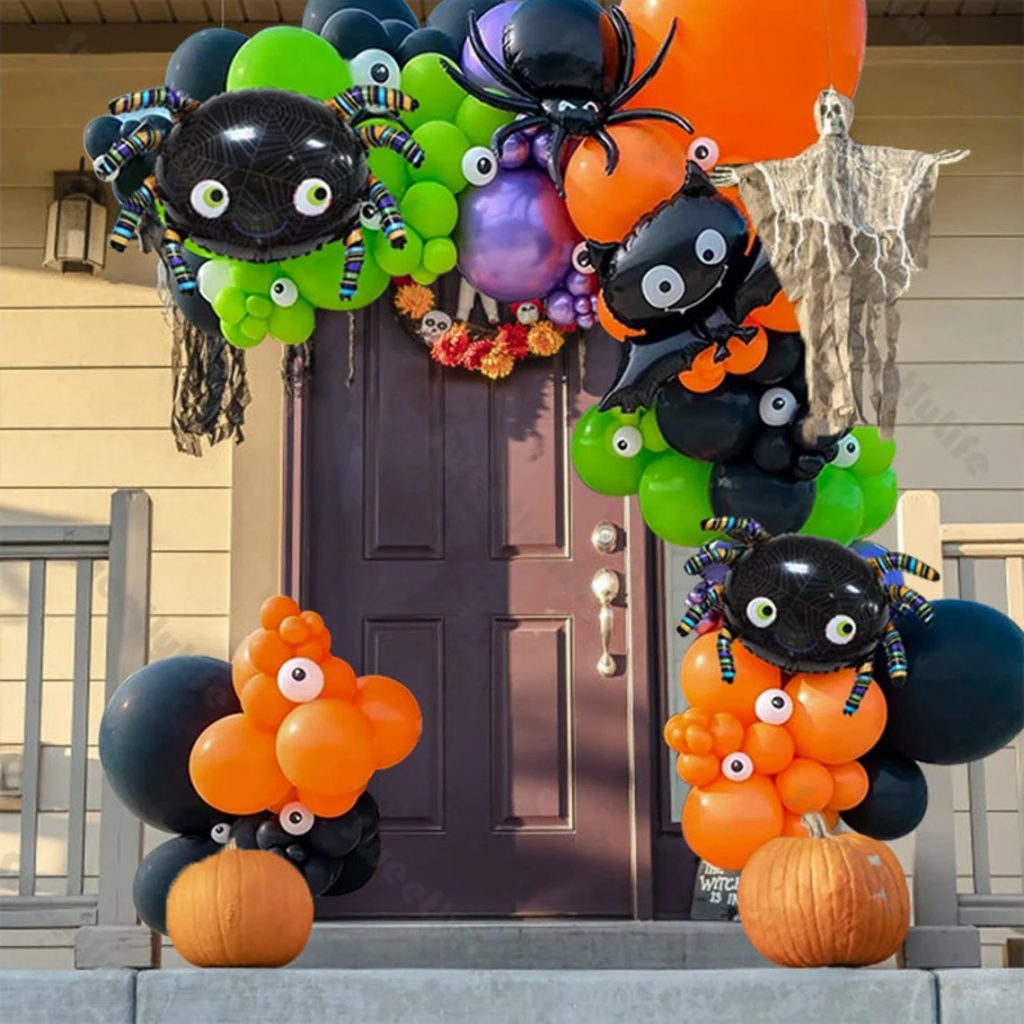 Halloween Party Balloon Garland Kit