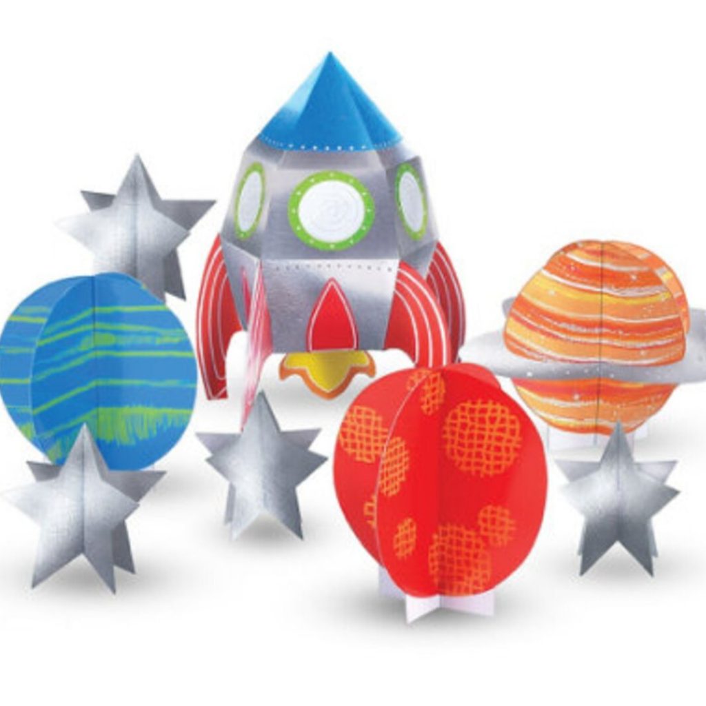 Space Party Table Decor Centerpieces