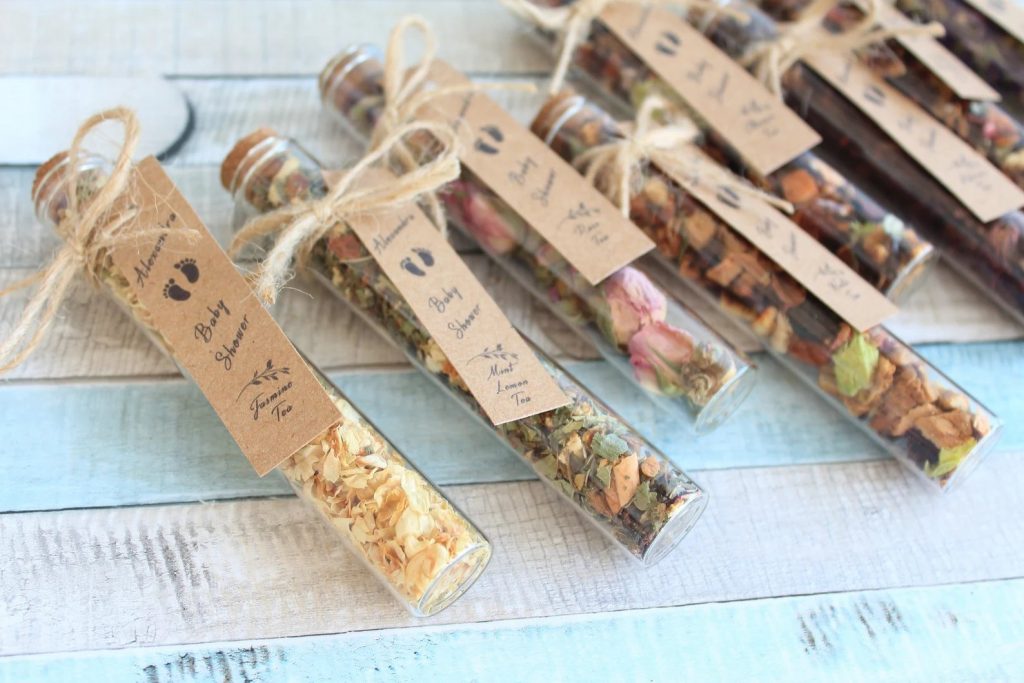 Baby Shower Tea Favors