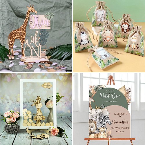 Boho Jungle Baby Shower Theme Ideas