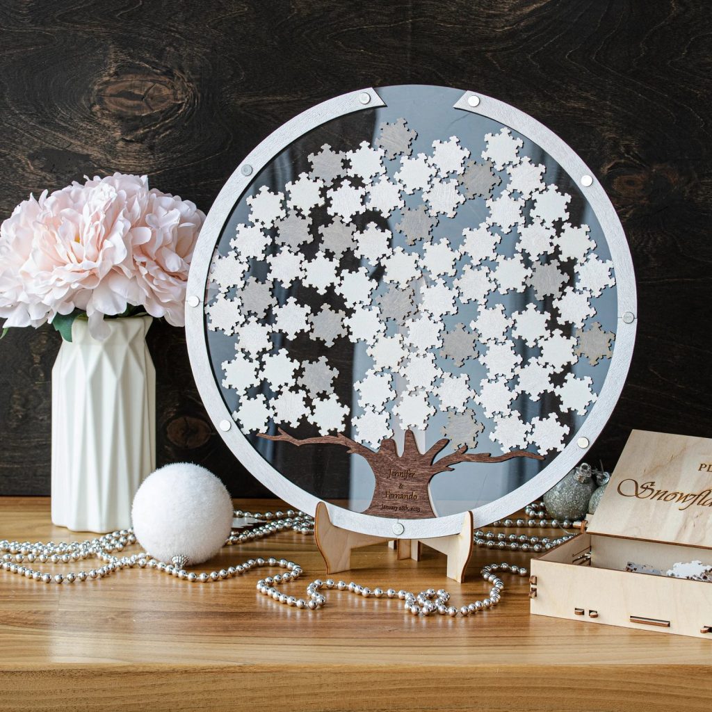 Winter Wonderland Baby Shower Guest Book