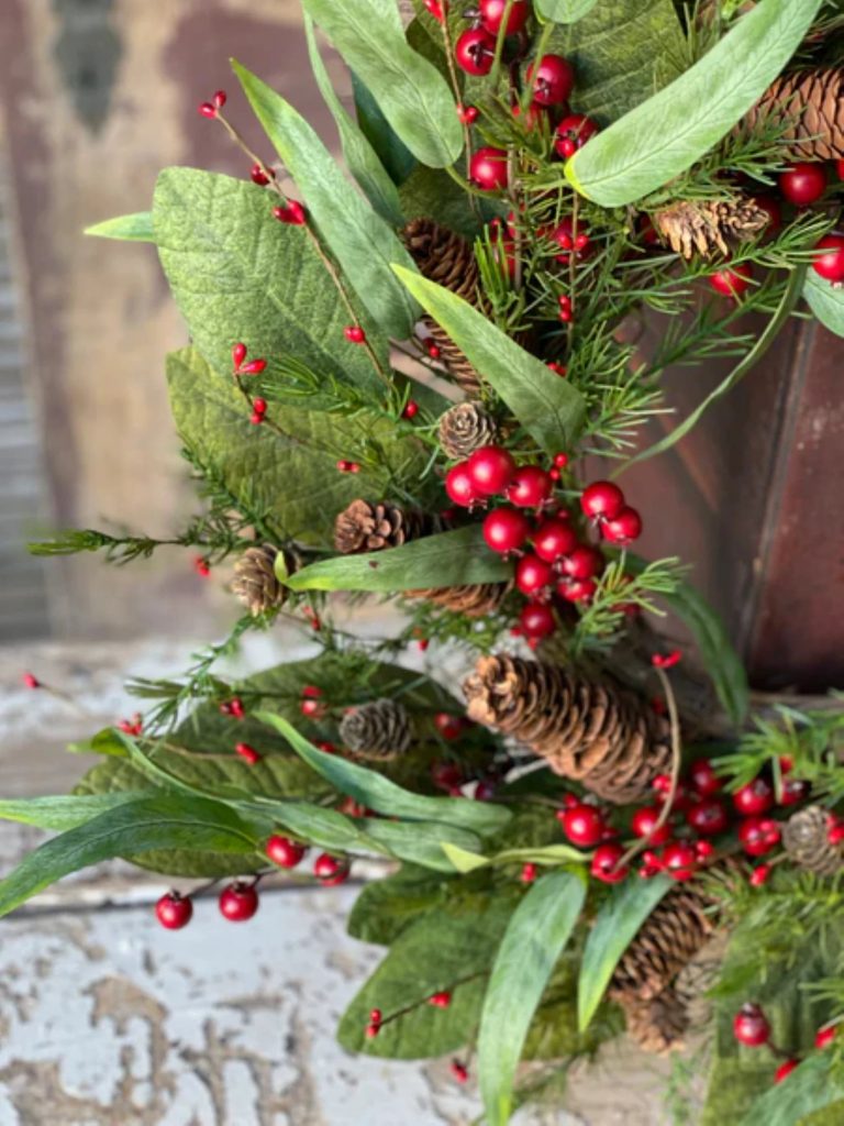 Christmas Spruce Garland Farmhouse Decor