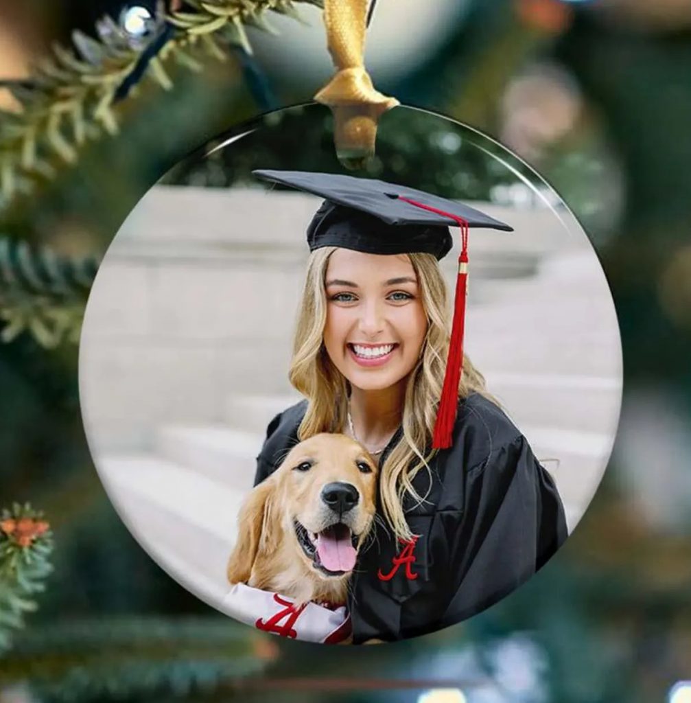 Congrats Graduation Photo Ornament