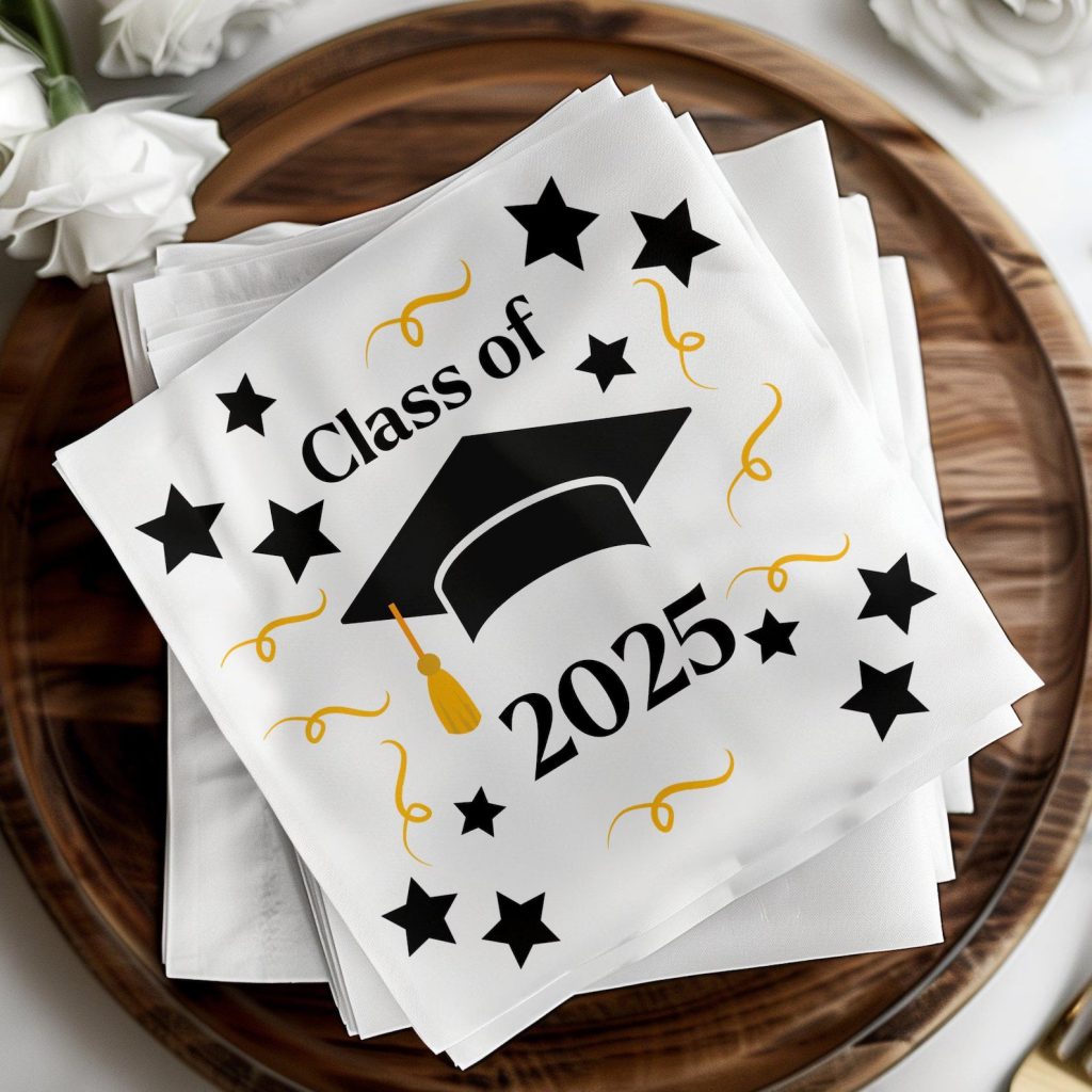 2025 Graduation Paper Napkins