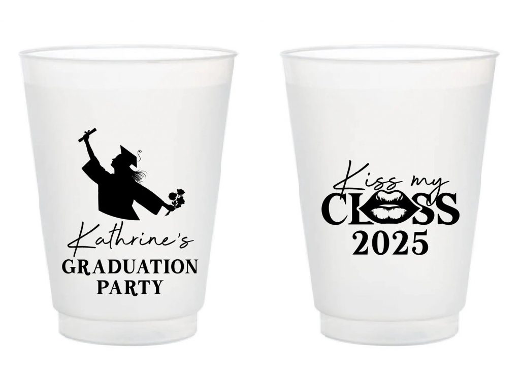 Personalized Graduation Plastic Cup