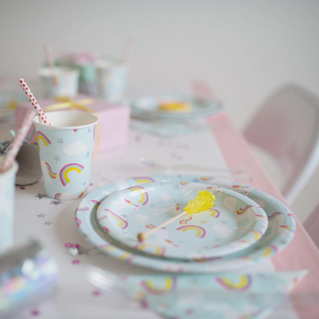 Unicorn Party Paper Plate