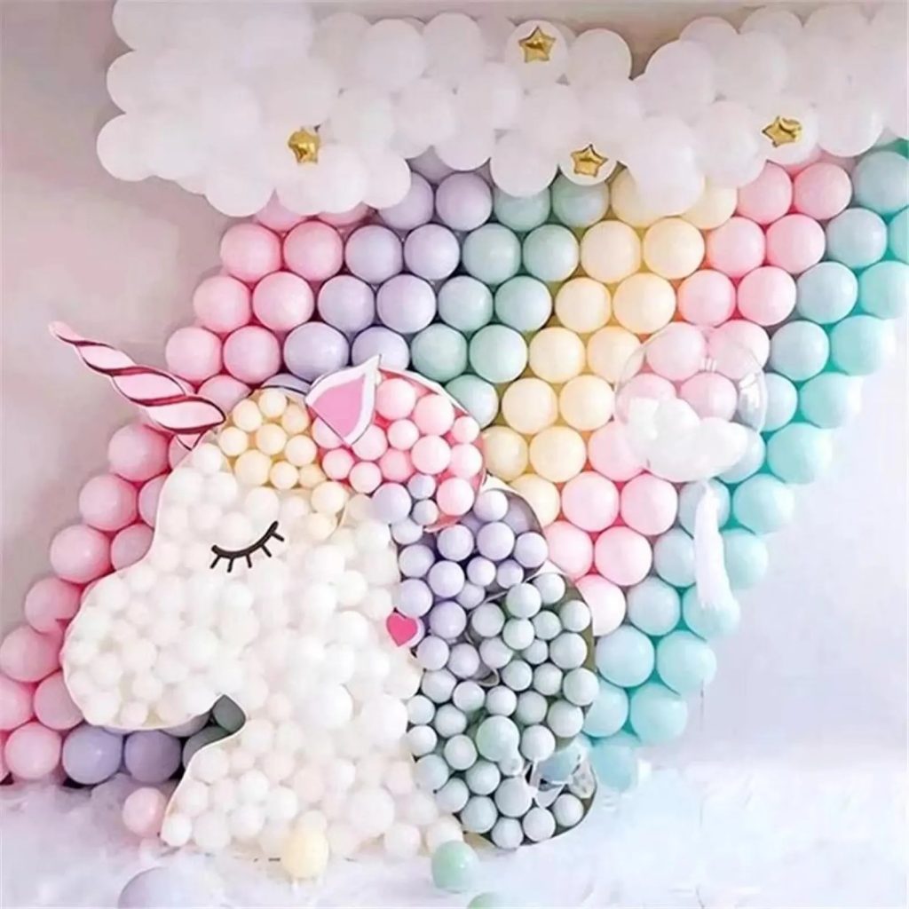 Unicorn Balloon Frame Kit | Baby Shower and Kids Birthday Party Decor Ideas