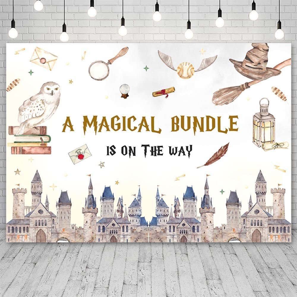 Harry Potter Inspired A Magical Bundle Is On The Way Baby Shower Banner