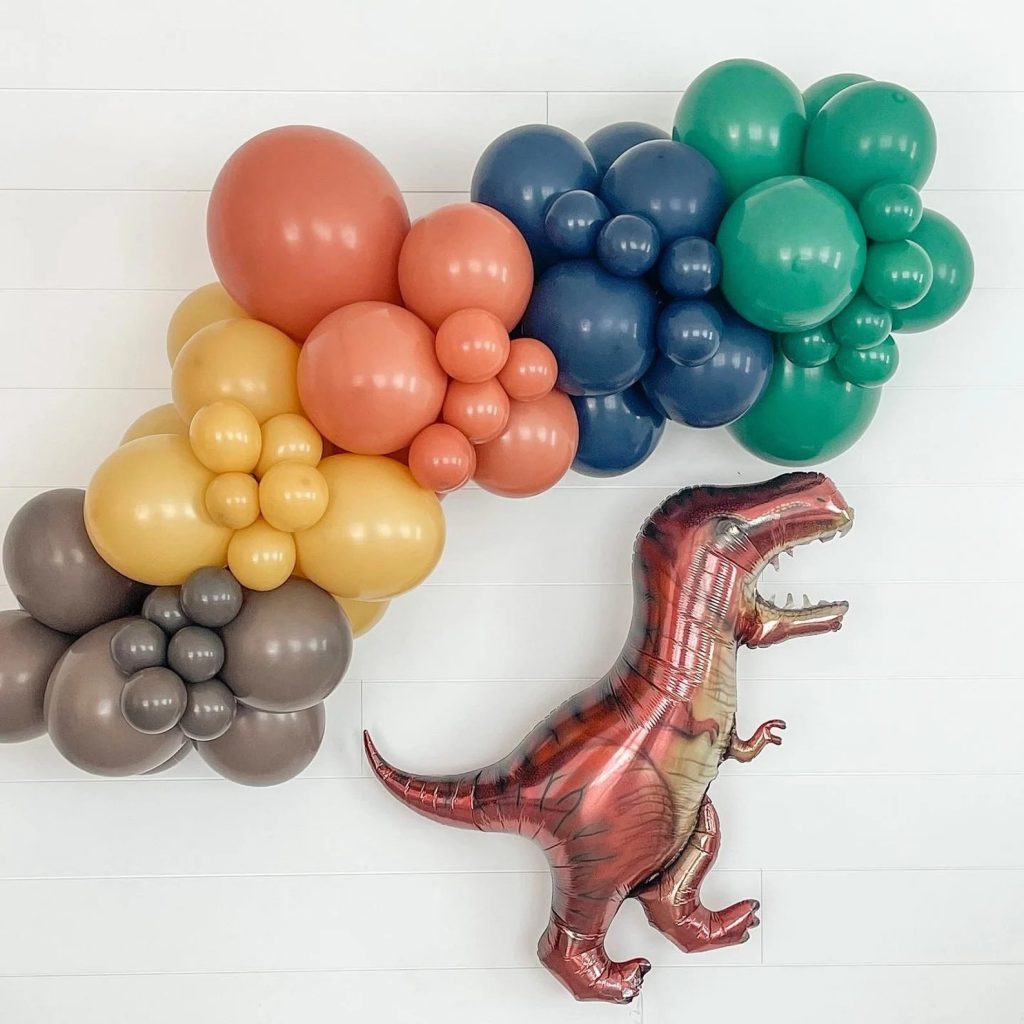 Dinosaur Baby Shower Balloon Arch Kit