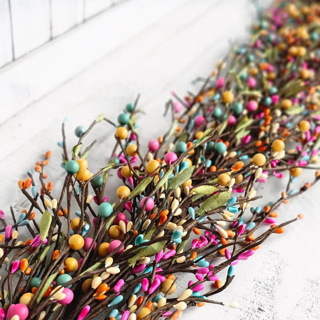 Easter Bright Berry Table Runner