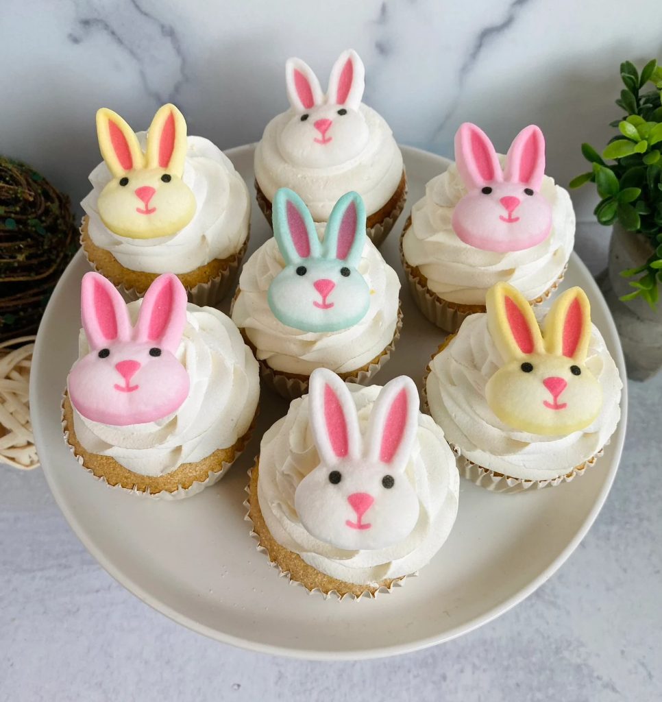 Easter Bunny Edible Sugar Decorations