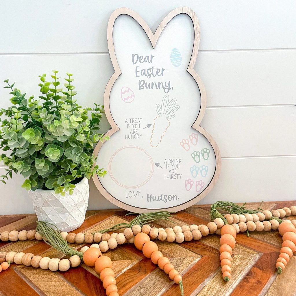 Easter Bunny Tray