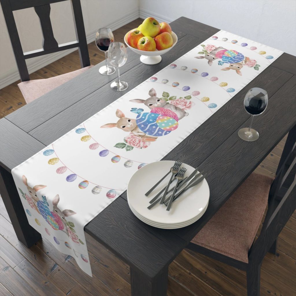 Whimsical Easter Table Runner