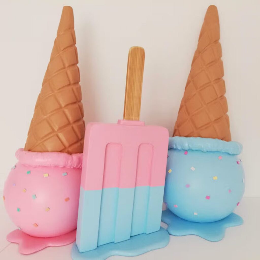 Giant Candy Cone Party Prop