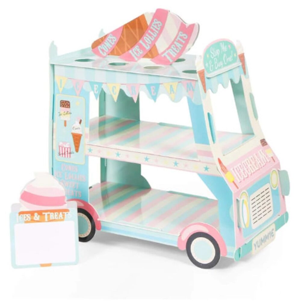 Ice Cream Party Box Centerpiece