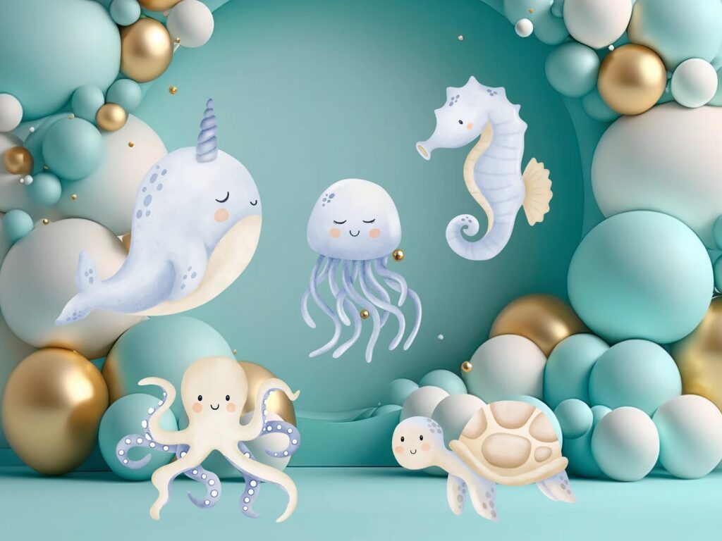 Under The Sea Big Cut Out Decor Printable