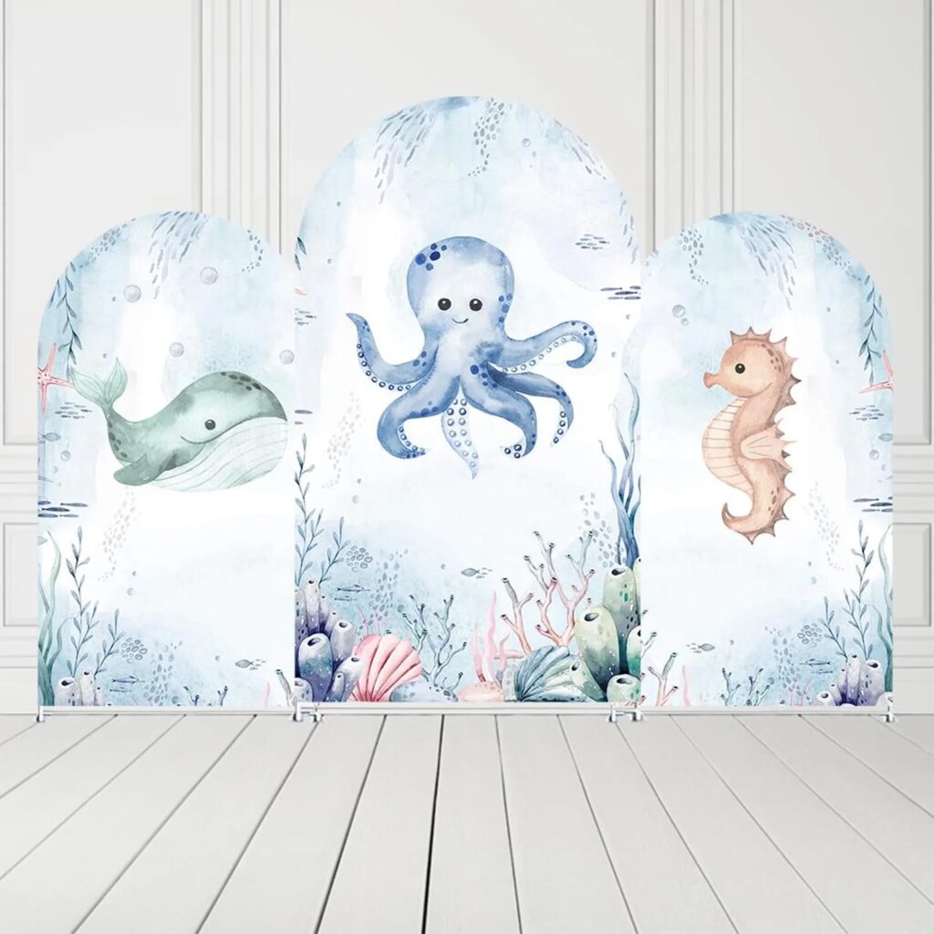Under the Sea Arch Backdrop