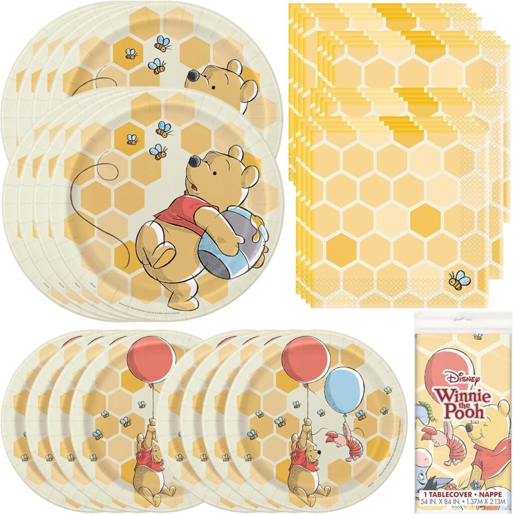 Winnie The Pooh Dinnerware Party Bundle
